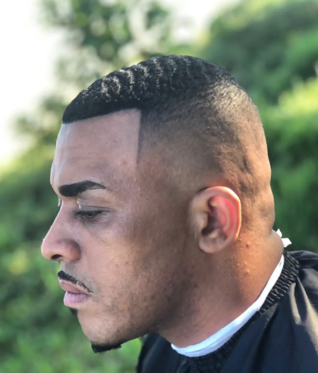 Fade de alta precisão — Hollywood WG Barbearia