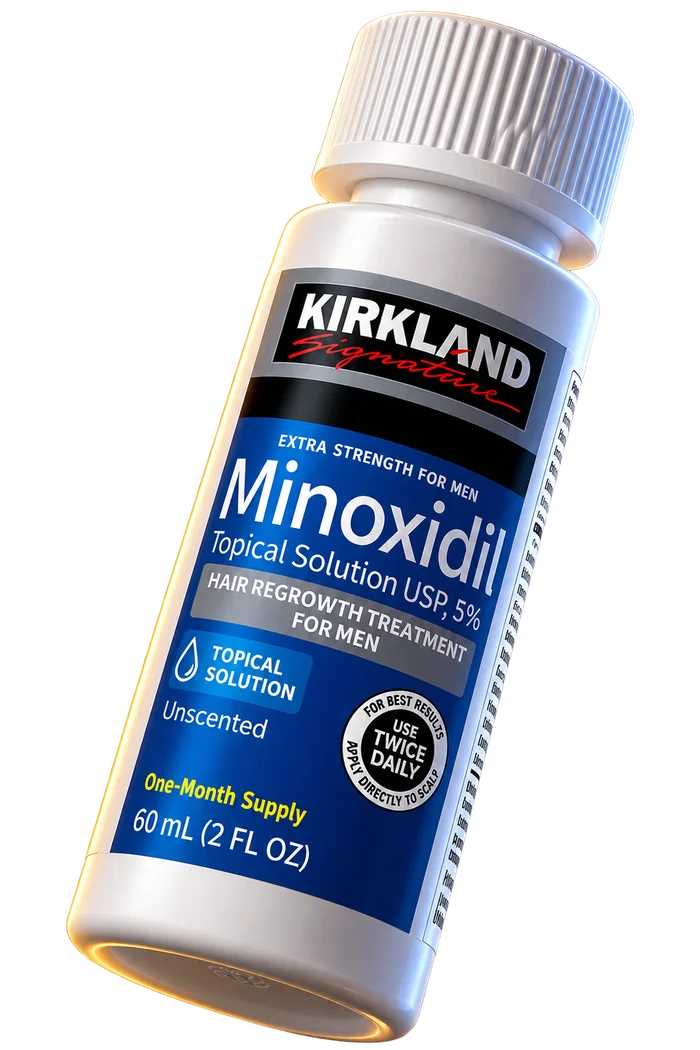 Minoxidil 5% Kirkland 60ml — 1 Mês
