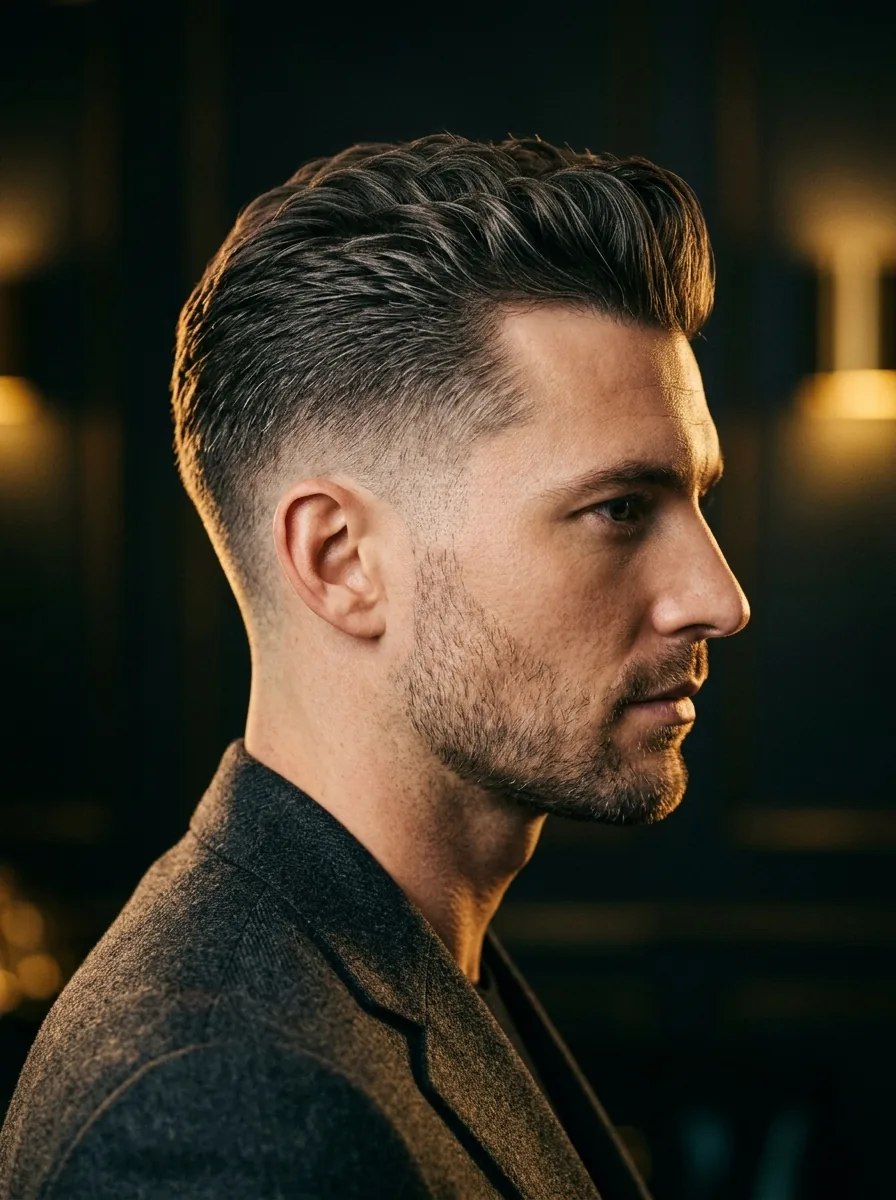 Corte Masculino realizado na Hollywood WG